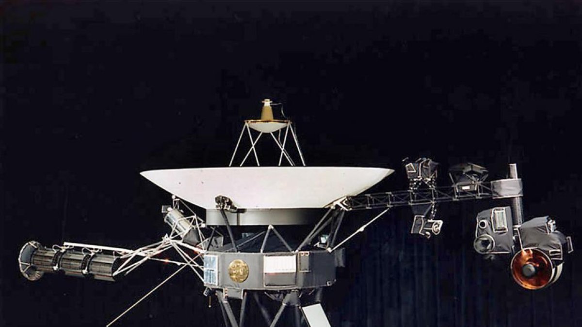 Una sonda Voyager en una imagen captada en el 2002-NASA (EPA)