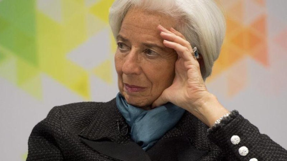 La directora gerente del FMI, Christine Lagarde, en una imagen de archivo.-SAUL LOEB / AFP