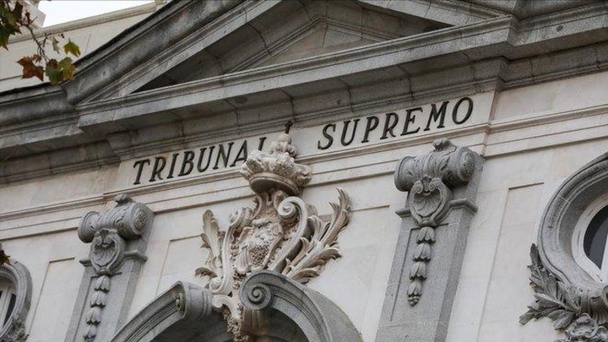 La fachada del Tribunal Supremo.-EUROPA PRESS