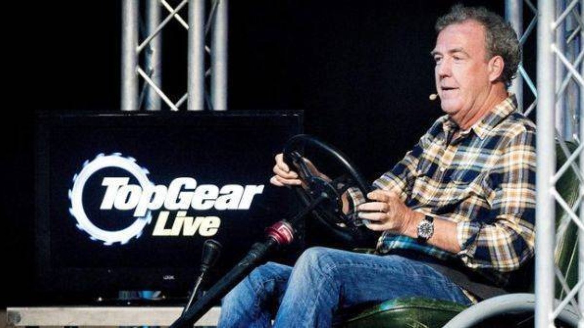 Jeremy Clarkson, el popular y controvertido presentador del programa de motor de la BBC 'Top Gear'.-Foto: EFE / KOEN VAN WEEL
