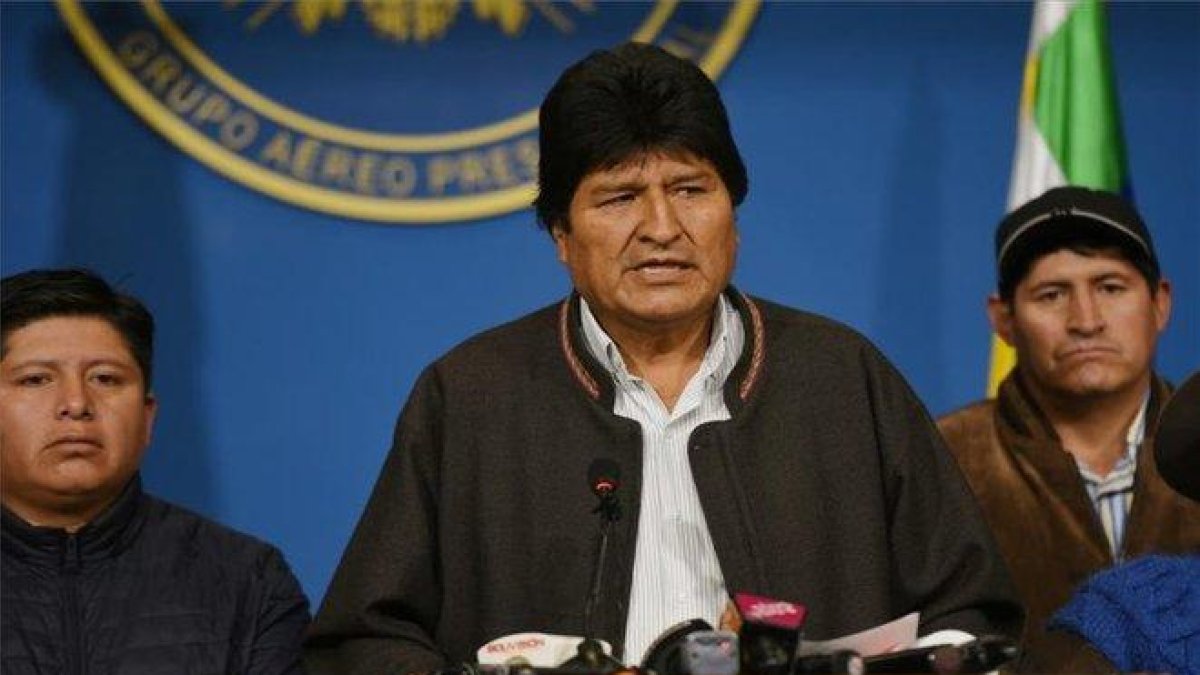 Evo Morales renuncia a la presidencia de Bolivia.-EUROPA PRESS