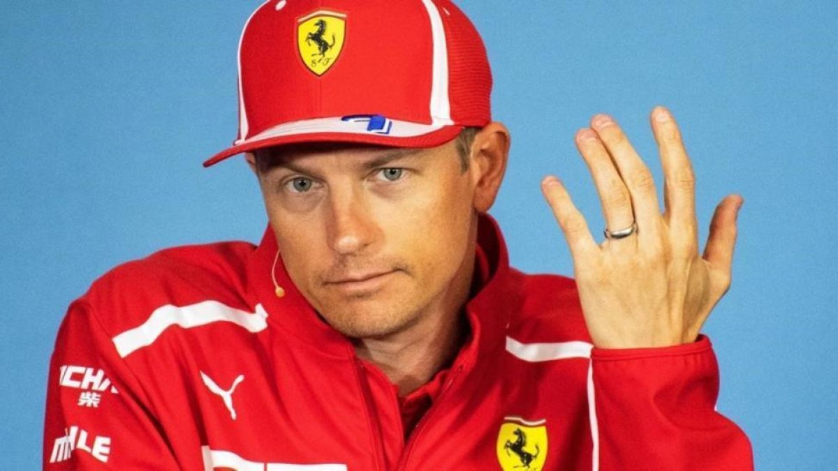 Kimi Raikkonen, en la conferencia de prensa de hoy en Spielberg (Austria).-EFE