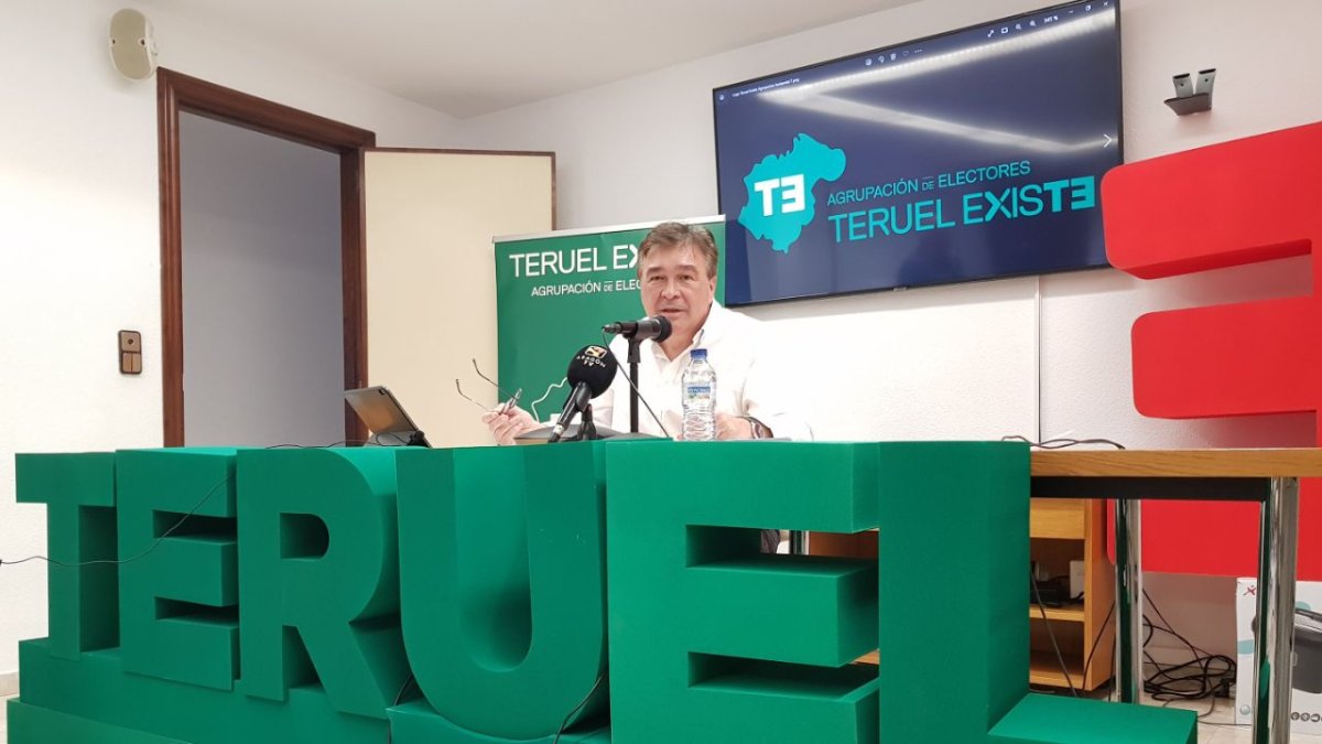 Tomás Guitarte, diputado de Teruel Existe. HDS