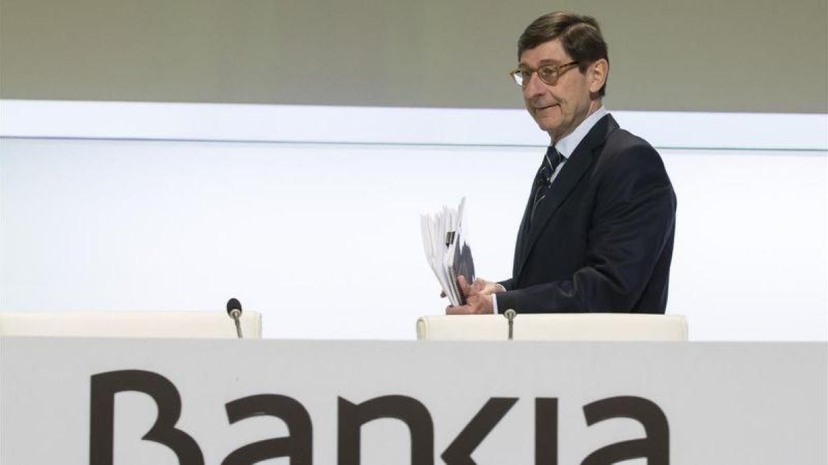 El presidente del Bankia, José Ignacio Goirigolzarri.-MIGUEL LORENZO