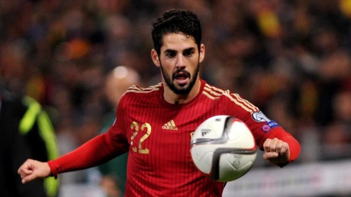 Isco, en un partido de la selección española.-AFP / CRISTINA QUICLER