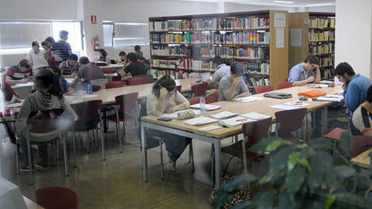 Imagen de archivo de la Biblioteca de Soria.-HDS