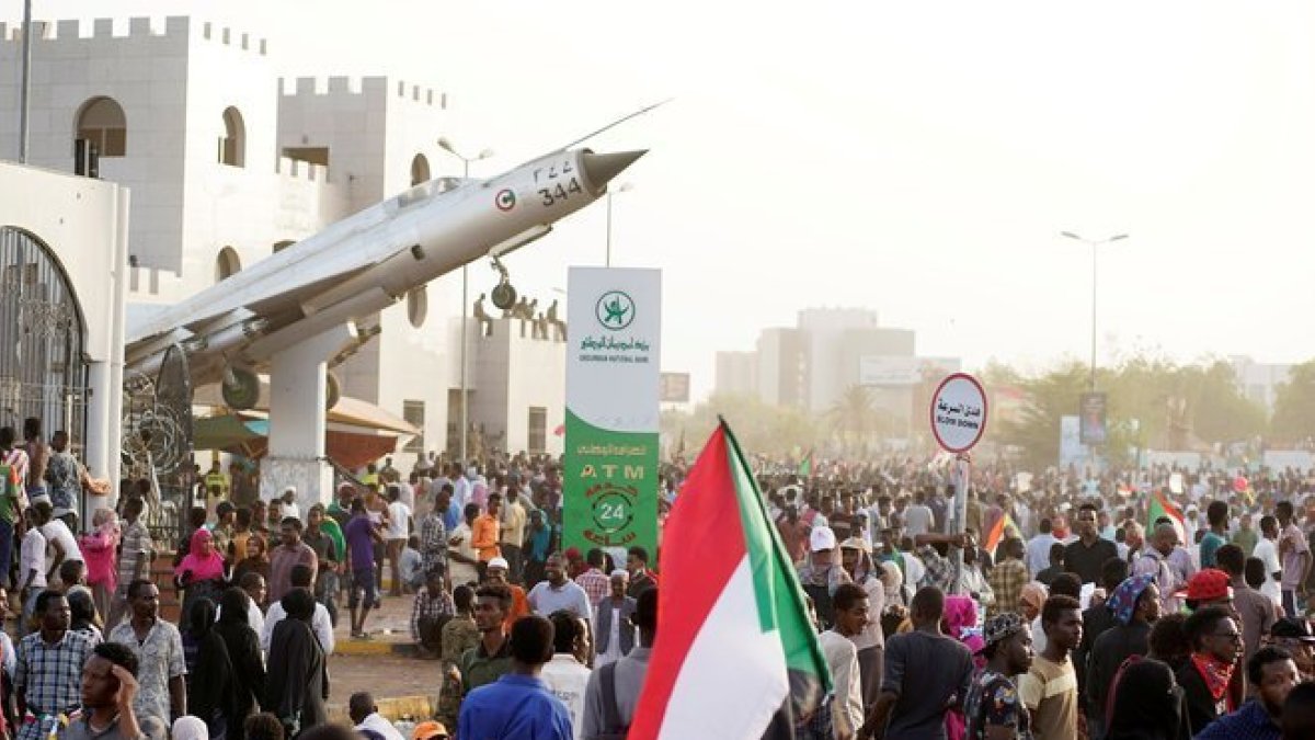 Protestas sociales en Sudán.-REUTERS
