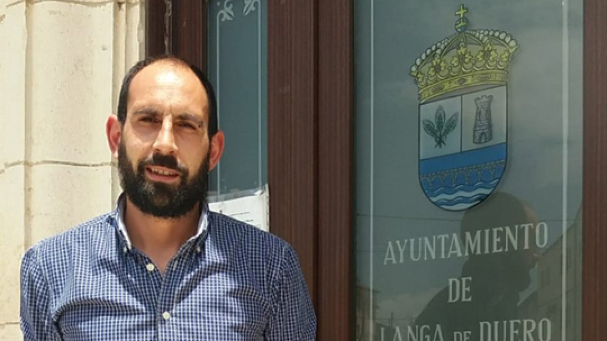 Alcalde de Langa, Iván Andrés.- HDS