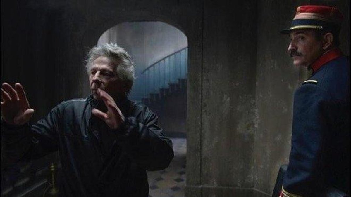 Roman Polanski, en el rodaje de ’El oficial y el espía’.-