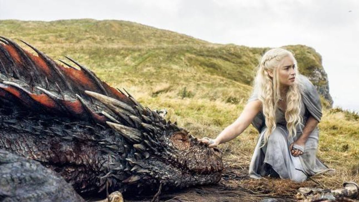 Emilia Clarke, en 'Juego de tronos'.-Foto: HBO