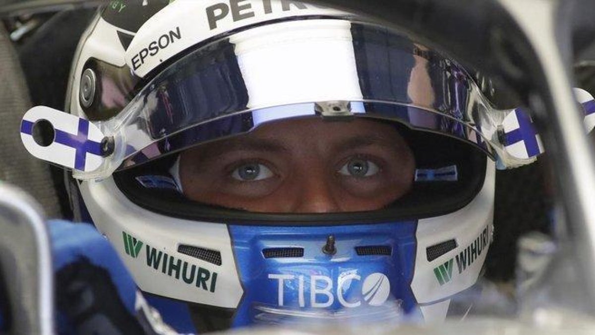 El finlandés Valtteri Bottas (Mercedes) ha logrado la pole hoy en Rusia-AP / SERGEI GRITS
