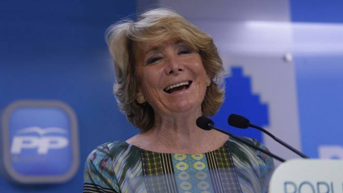 La presidenta del PP de Madrid en una imagen de archivo-EL PERIÓDICO