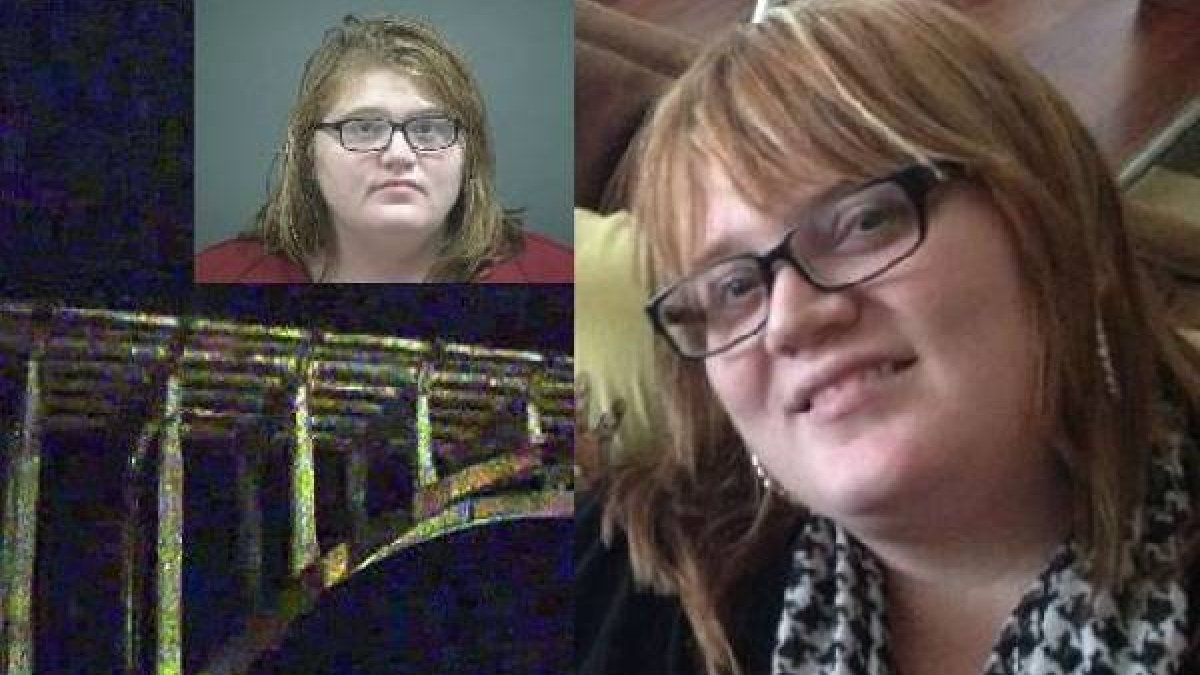 Jillian McCabe, la madre de EEUU que ha tirado a su hijo autista por un puente.-Foto: TWITTER