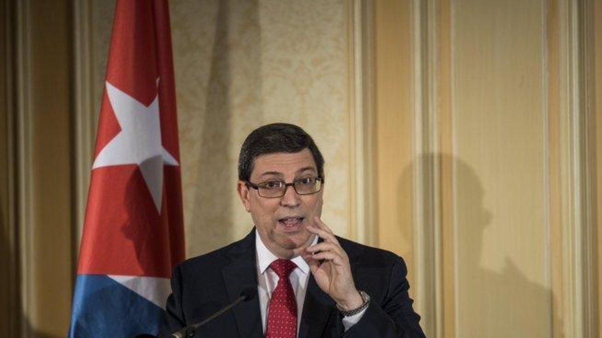 Bruno Rodríguez, ministro de Exteriores de Cuba.-EPA