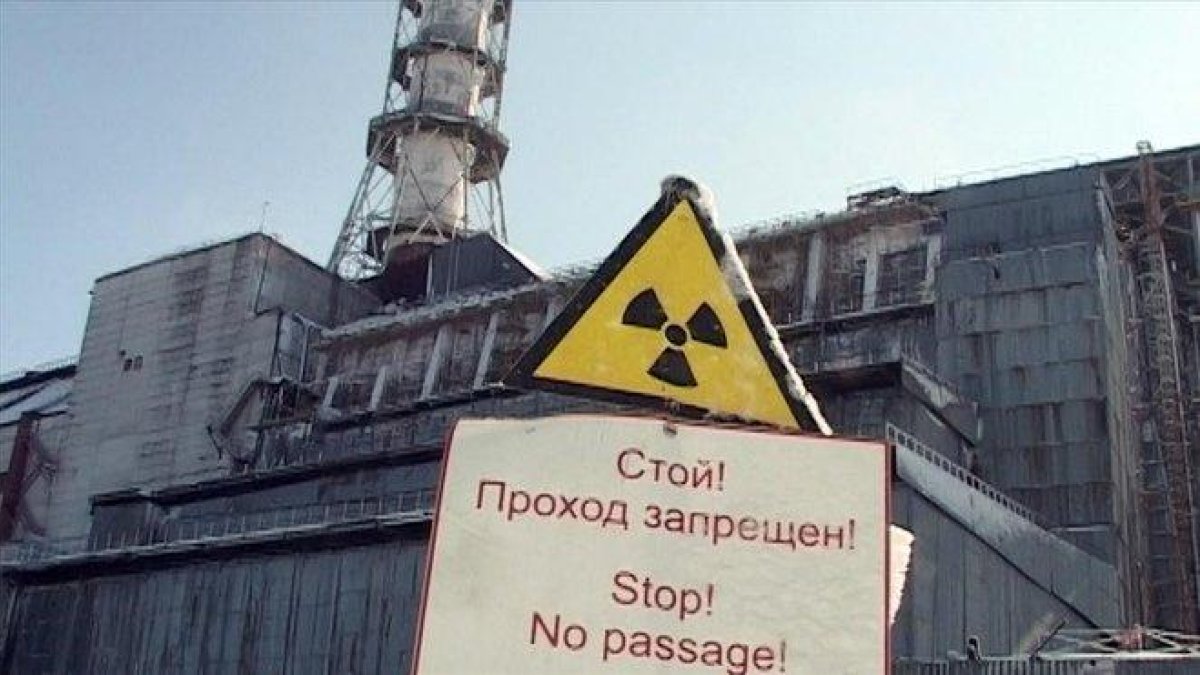 La central nuclear de Chernóbil.-ARCHIVO