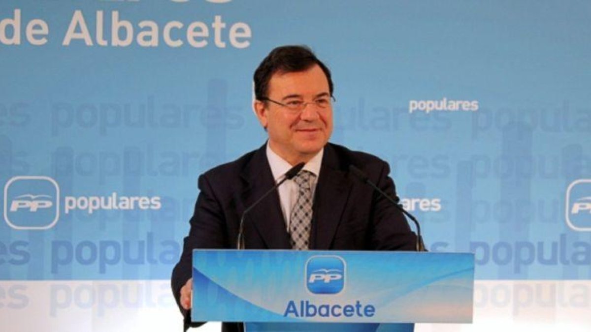 Molinero Hoyos, diputado del Partido Popular por Albacete.-AGENCIAS