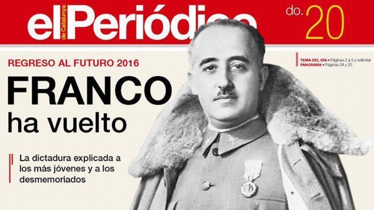 41º ANIVERSARIO DE AQUEL 20-N: ¿Quieres ver cómo sería España hoy si Franco  resucitase 24 horas?