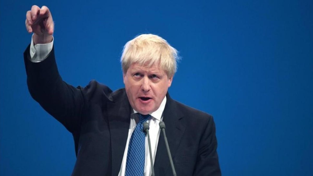 Boris Johnson, ministro de Exteriores británico-EFE / FACUNDO ARRIZABALAGA