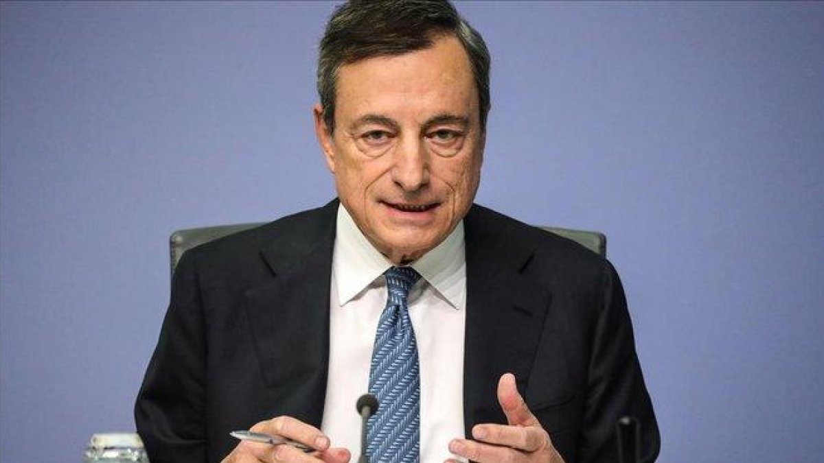 El presidente del Banco central Europeo, Mario Draghi, en una imagen de archivo.-EFE / ARMANDO BABANI (EFE)