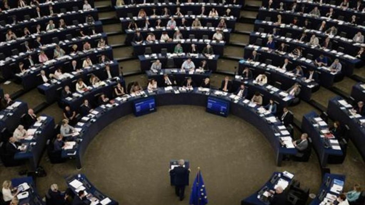 Una imagen del Parlamento Europeo.-AFP / FREDERICK FLORIN