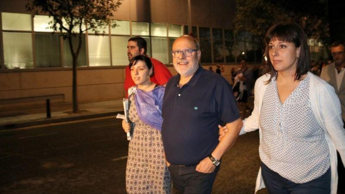 El director de El Vallenc, Francesc Fàbregas, que se negó a declarar ante la Guardia Civil.-ACN / ANNA MAYOR