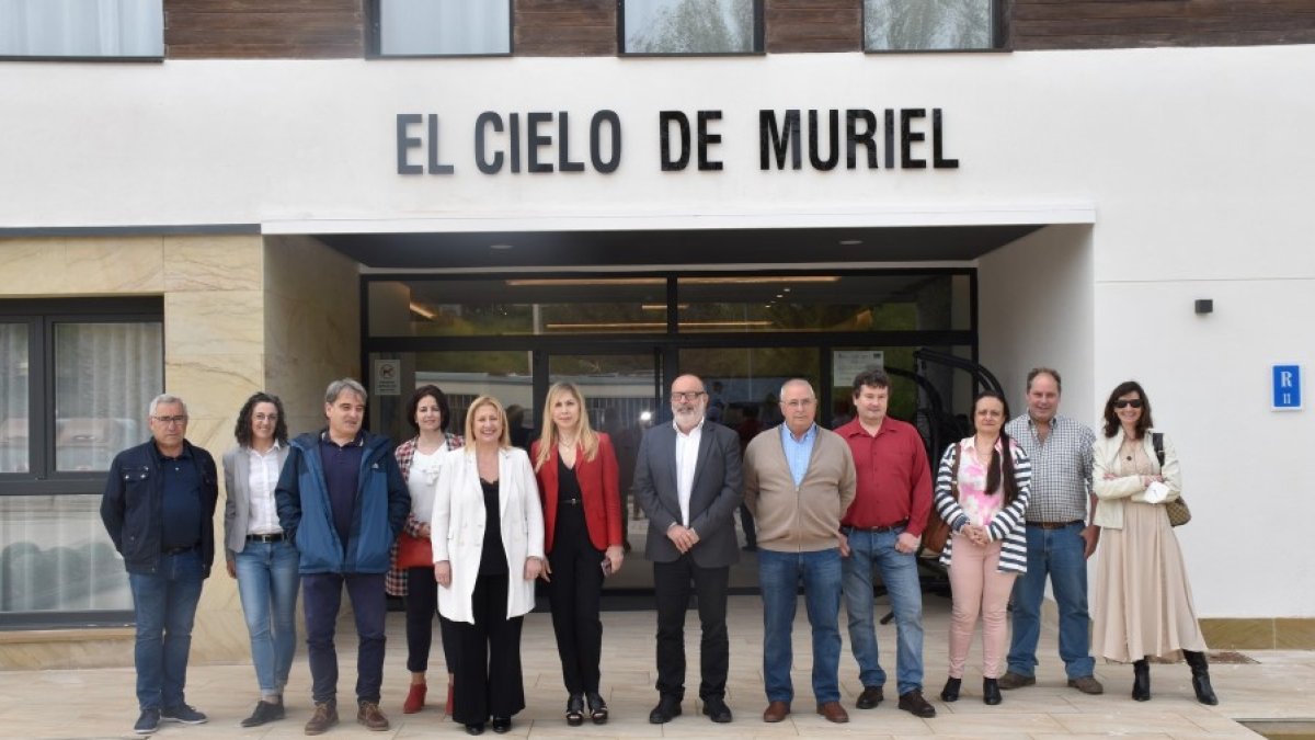 Inauguración del hotel El Cielo de Muriel, en Muriel Viejo. HDS
