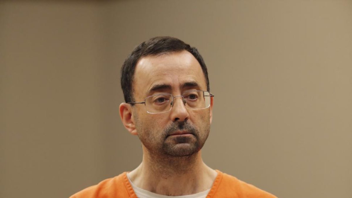 Larry Nassar, durante el juicio.-/ PAUL SANCYA (AP)