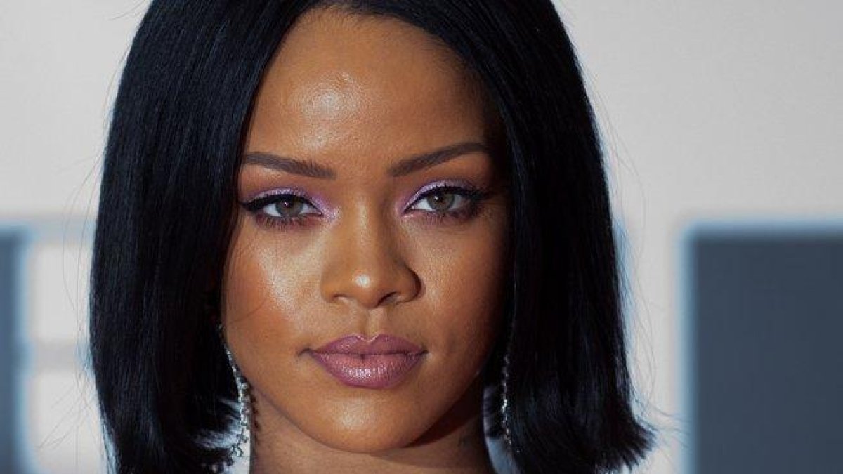Rihanna, en la edición de los Brit Awards del 2016.-EPA