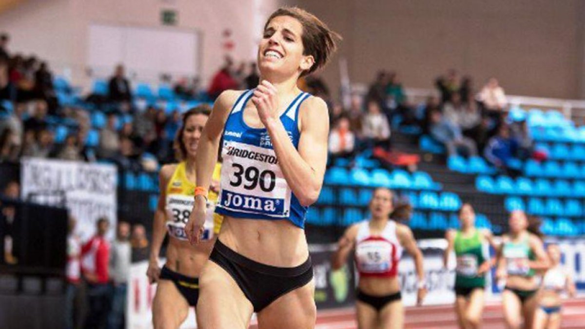 La atleta soriana, Marta Pérez Miguel.-D.S.