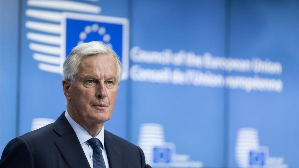 Michel Barnier, negociador de la UE.-THIERRY MONASSE