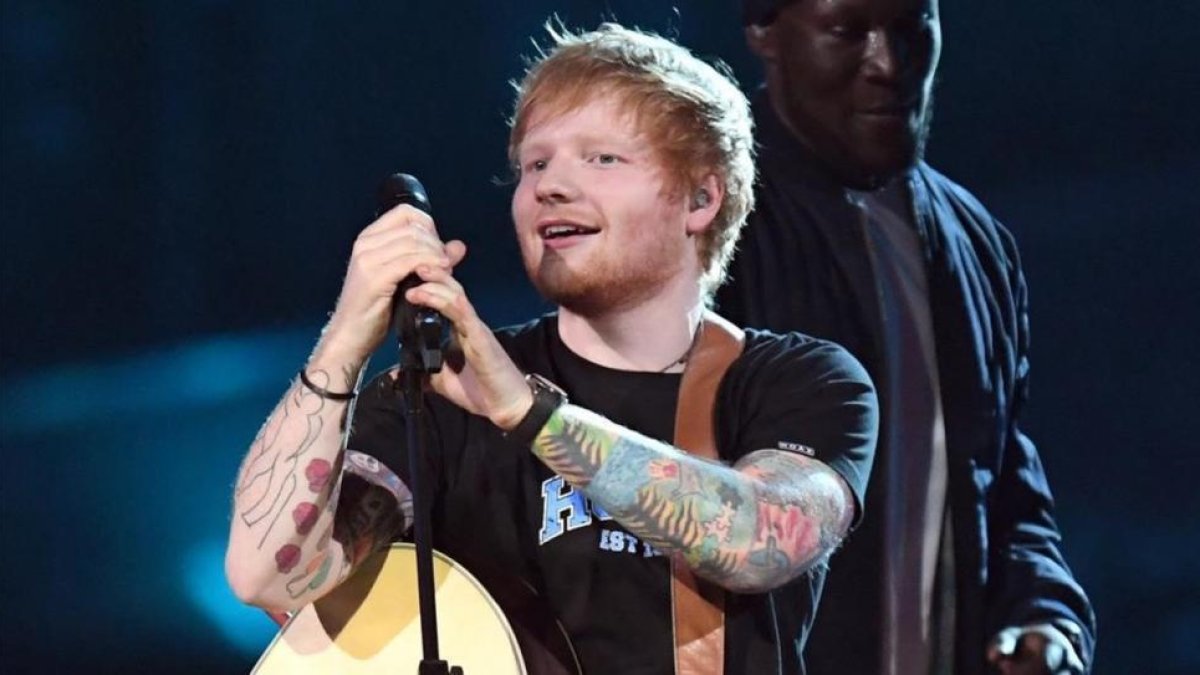 Ed Sheeran, el pasado febrero en el O2 Arena.-KARWAI TANG