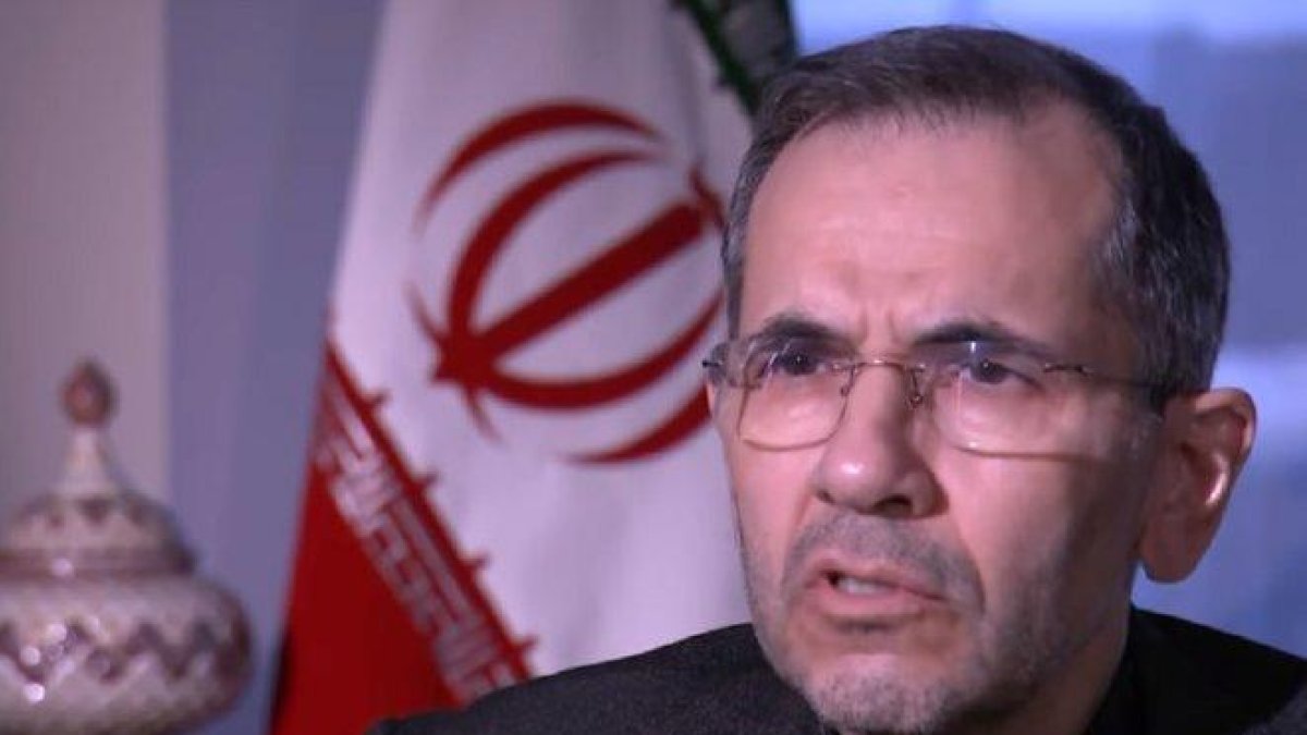 Majid Takht Ravanchi, embajador permanente de Irán en Naciones Unidas.-YOUTUBE