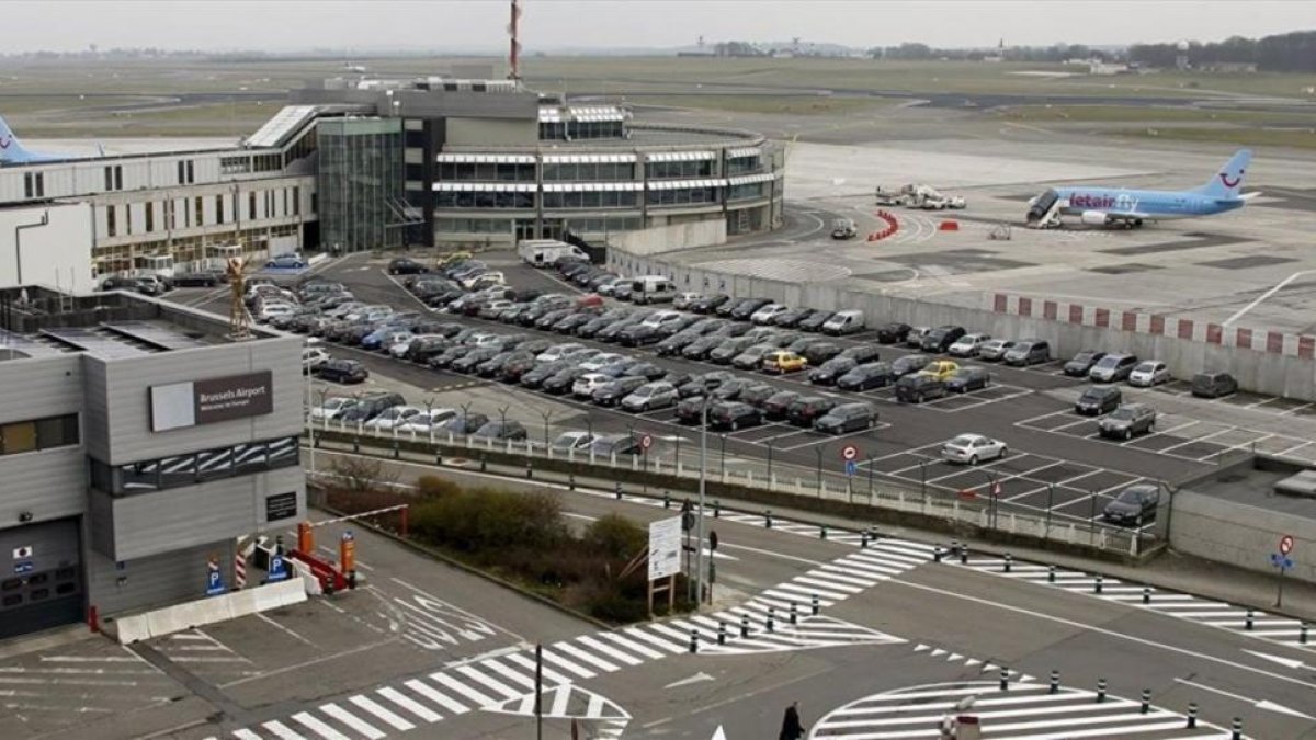 Aeropuerto de Zaventem, en Bruselas.-