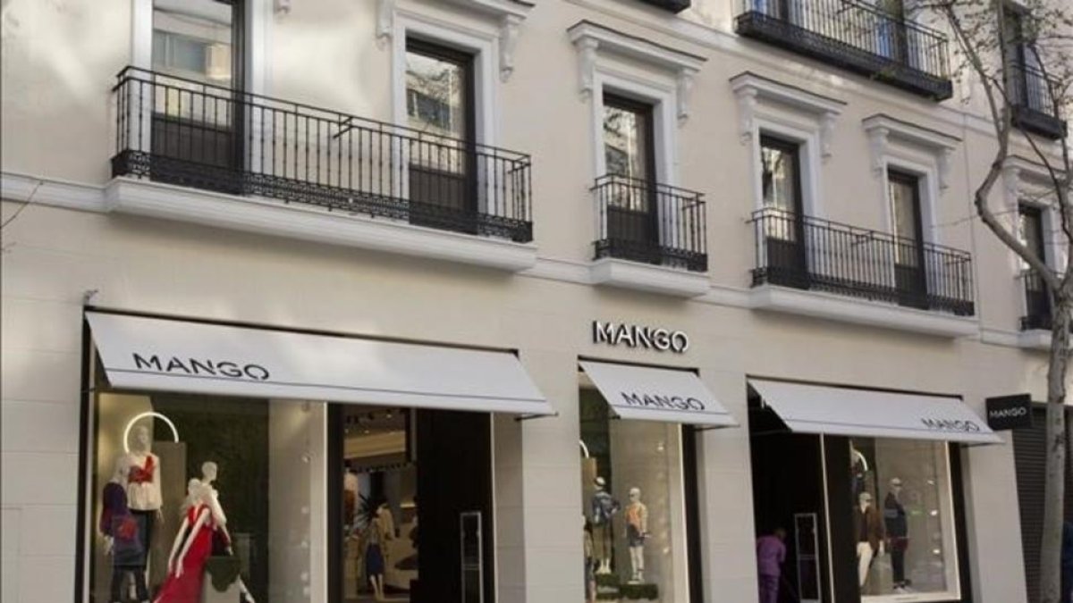 Nueva tienda de Mango en la calle Serrado, de Madrid-EL PERIÓDICO