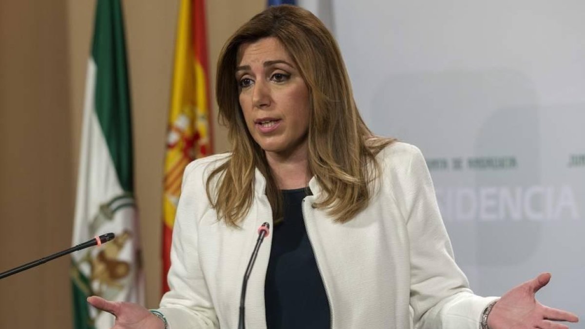 La presidenta de la Junta de Andalucía, Susana Díaz.-EFE / ARCHIVO