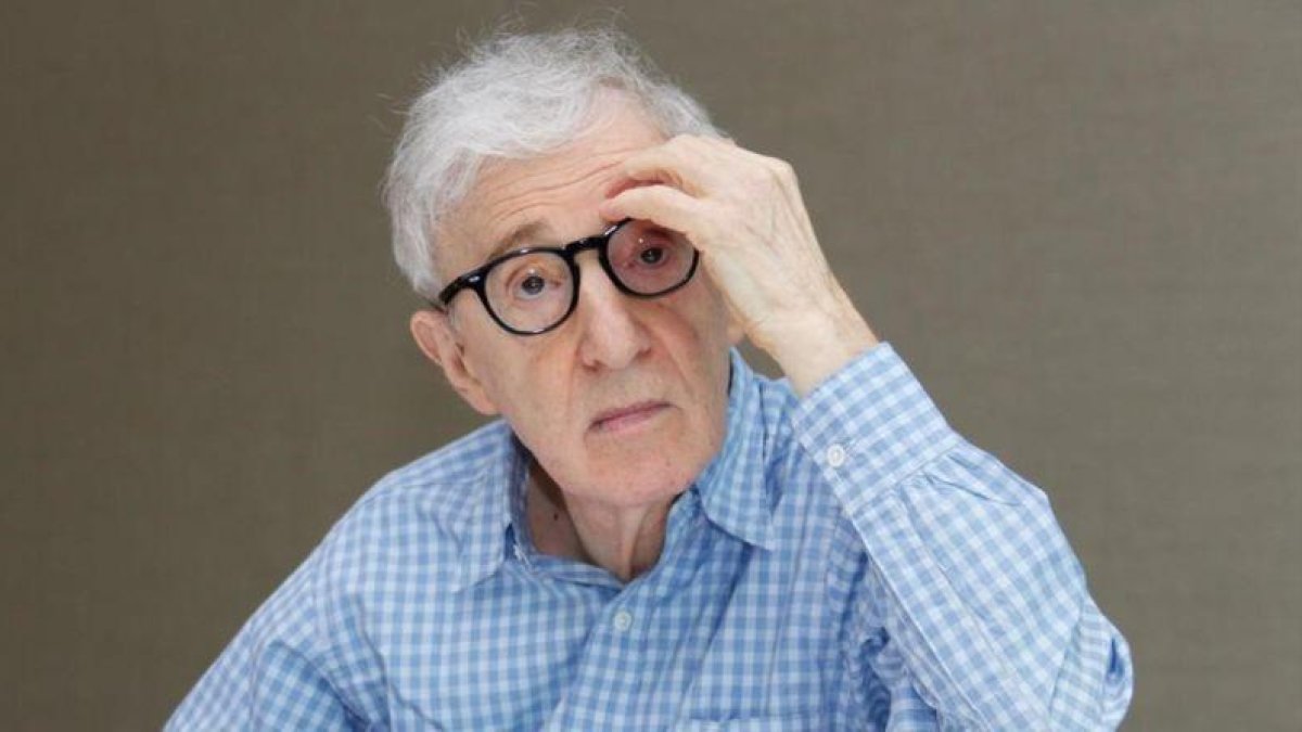 Woody Allen, en Nueva York, durante la promoción de 'Café Society'.-GTRES