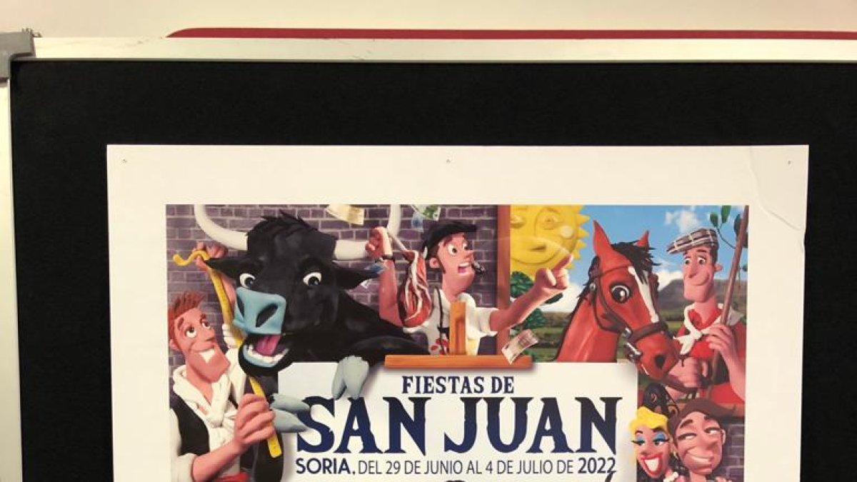 Cartel de San Juan 2022 en Soria. HDS