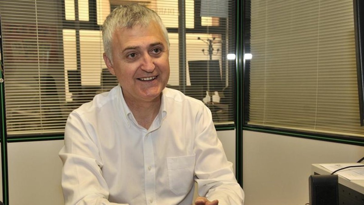José Luis Alonso, candidato de Cs al Ayuntamiento de Soria. MARIO TEJEDOR