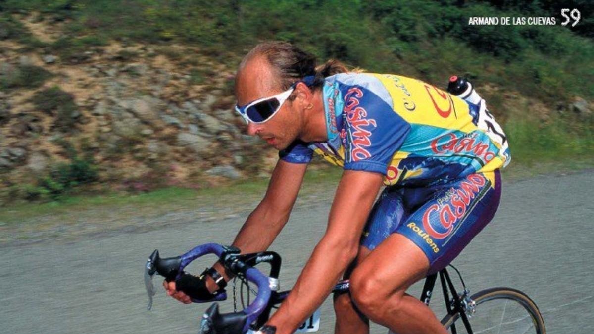 Armand de las Cuevas, en la foto difundida por la asociación de ciclistas franceses.-
