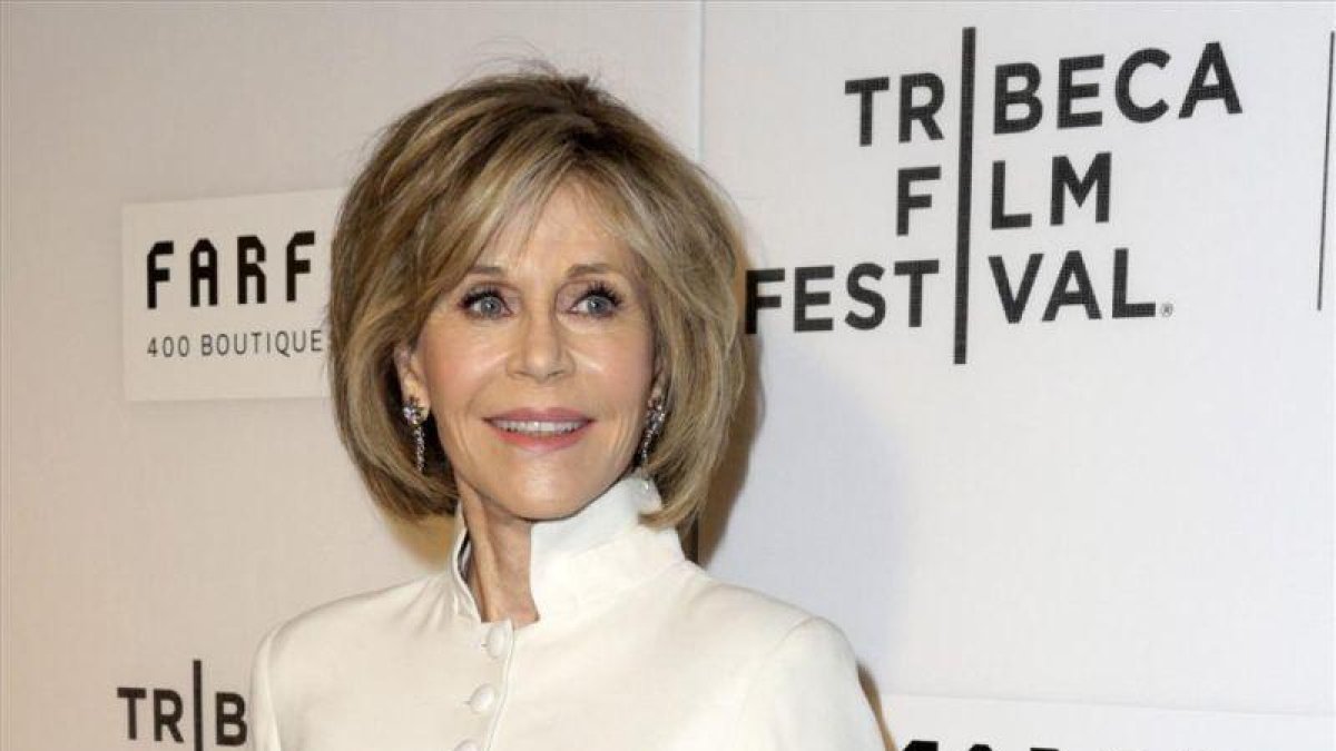Fotografía de archivo del 13 de abril de 2016 de la actriz estadounidense Jane Fonda.-EFE