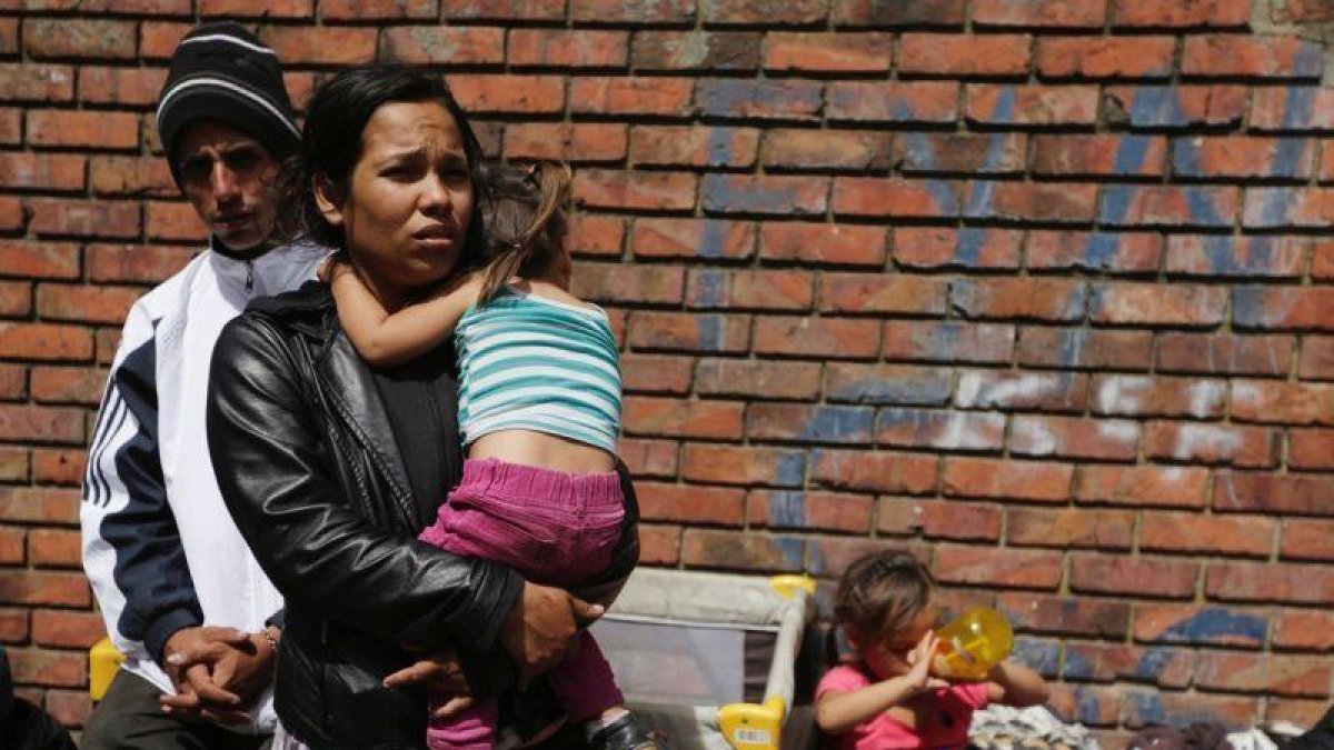 Refugiados venezolanos en Colombia.-LUISA GONZÁLEZ (REUTERS)