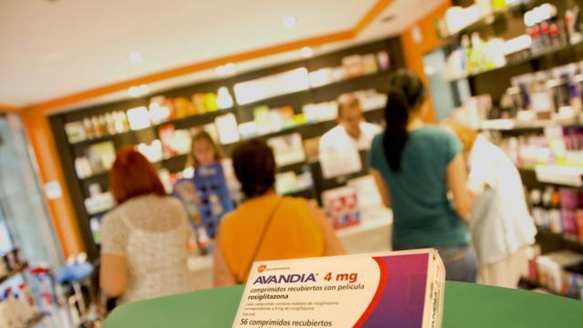 El medicamento Avandia, de GlaxoSmithKline, en una farmacia en Barcelona.-EDGAR MELO