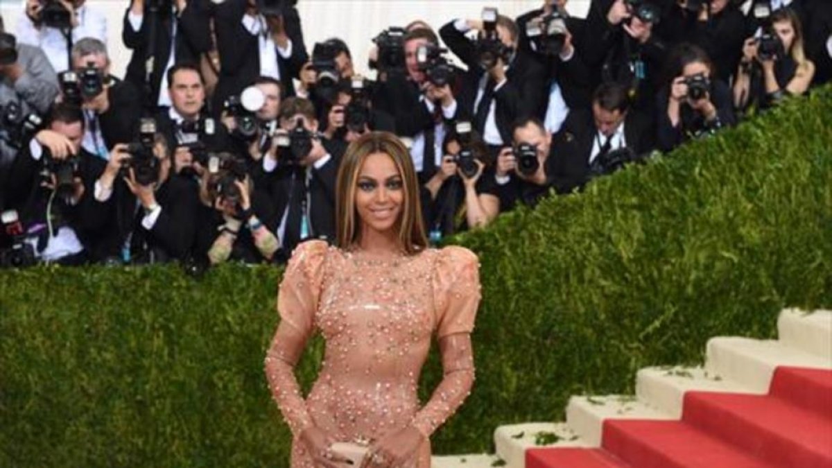 Beyoncé llega a la gala del Museo Metropolitano de Arte de Nueva York.-AFP / TIMOTHY A. CLARY