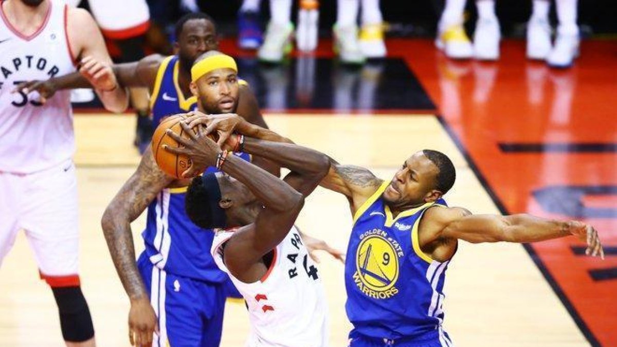 Finales de la NBA, Warriors de Golden State en contra de los los Raptors de Toronto.-GETTY IMAGES NORTH AMERICA