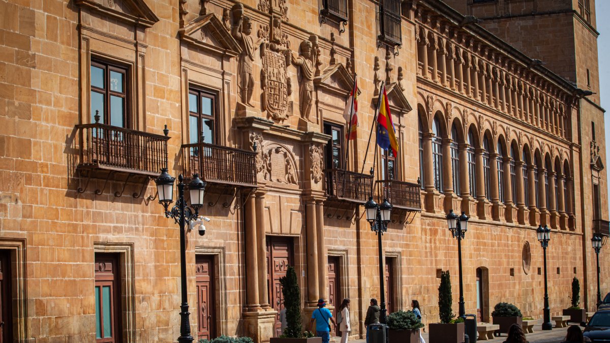 Palacio de los Condes de Gómara, sede de los juzgados y la Audiencia. MARIO TEJEDOR