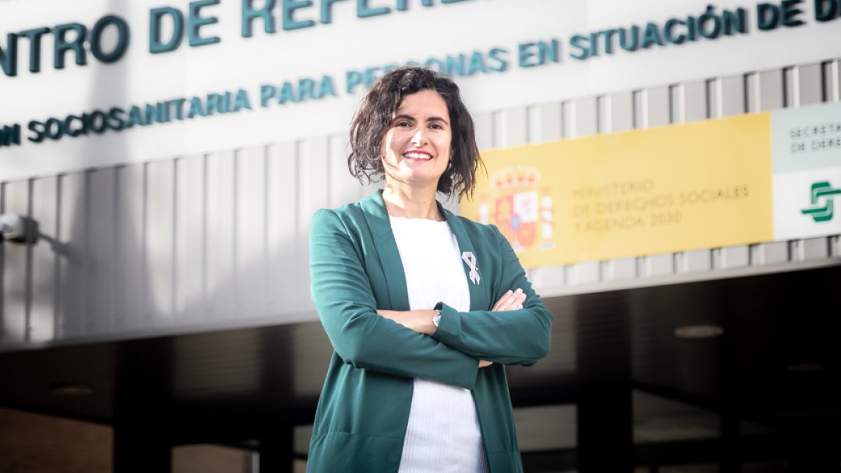 Silvia Oliva, directora del Centro de Referencia Estatal de Atención Sociosanitaria del Imserso, ubicado en Soria.