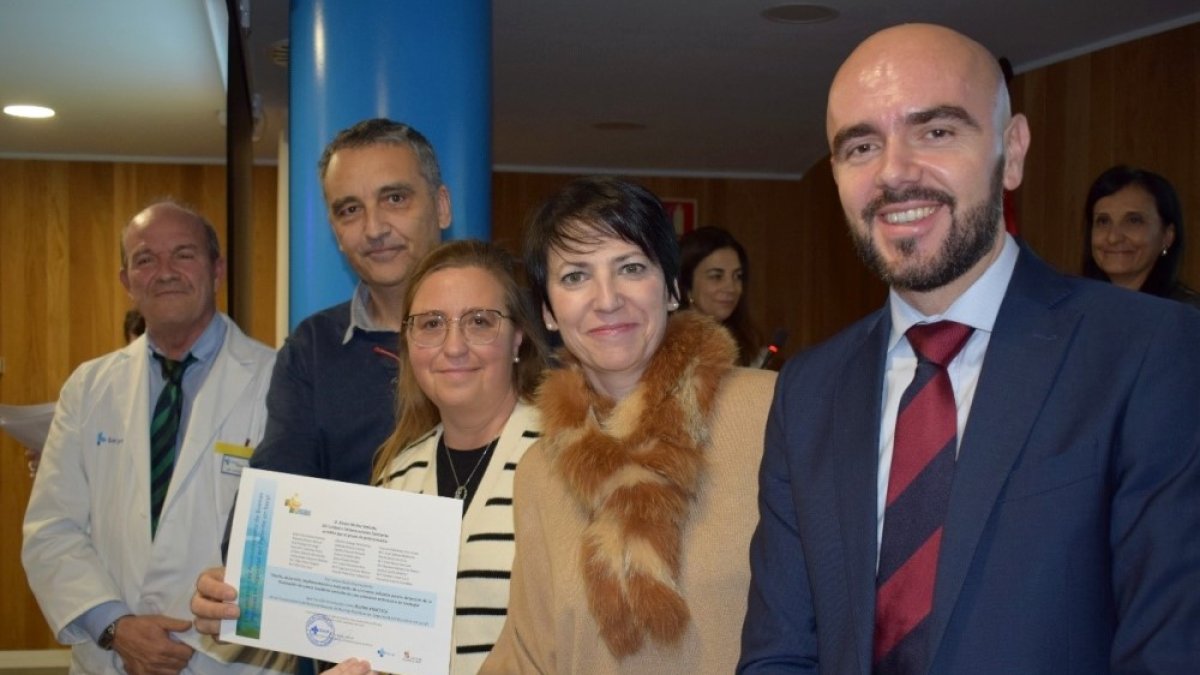 Premio para el equipo de Enfermería de Urología de Soria.