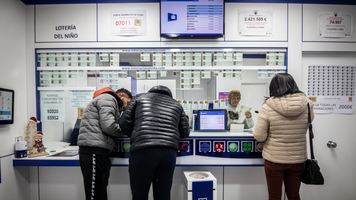 Administración de lotería en Soria.