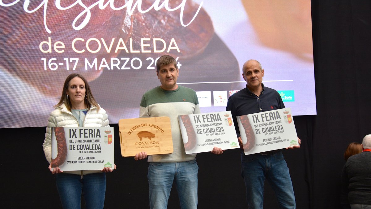 Ganadores del Concurso del Mejor Chorizo del Mundo.