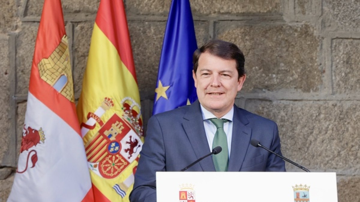 Alfonso Fernández Mañueco, presidente de la Junta de Castilla y León